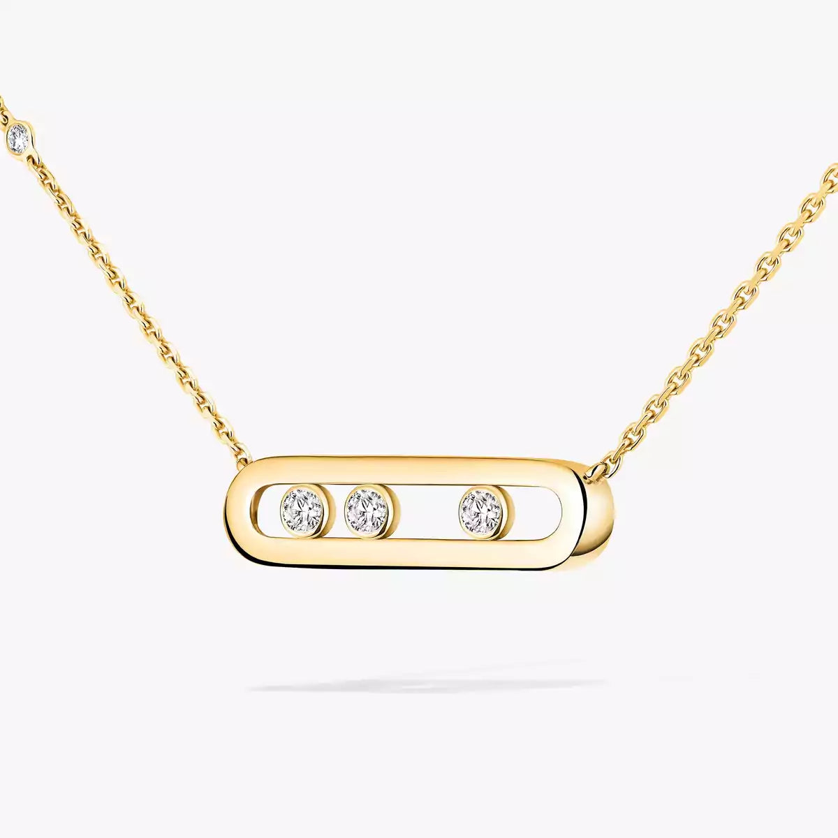 [Imperial Jewelrys] Baby Move Gold Diamond Necklace