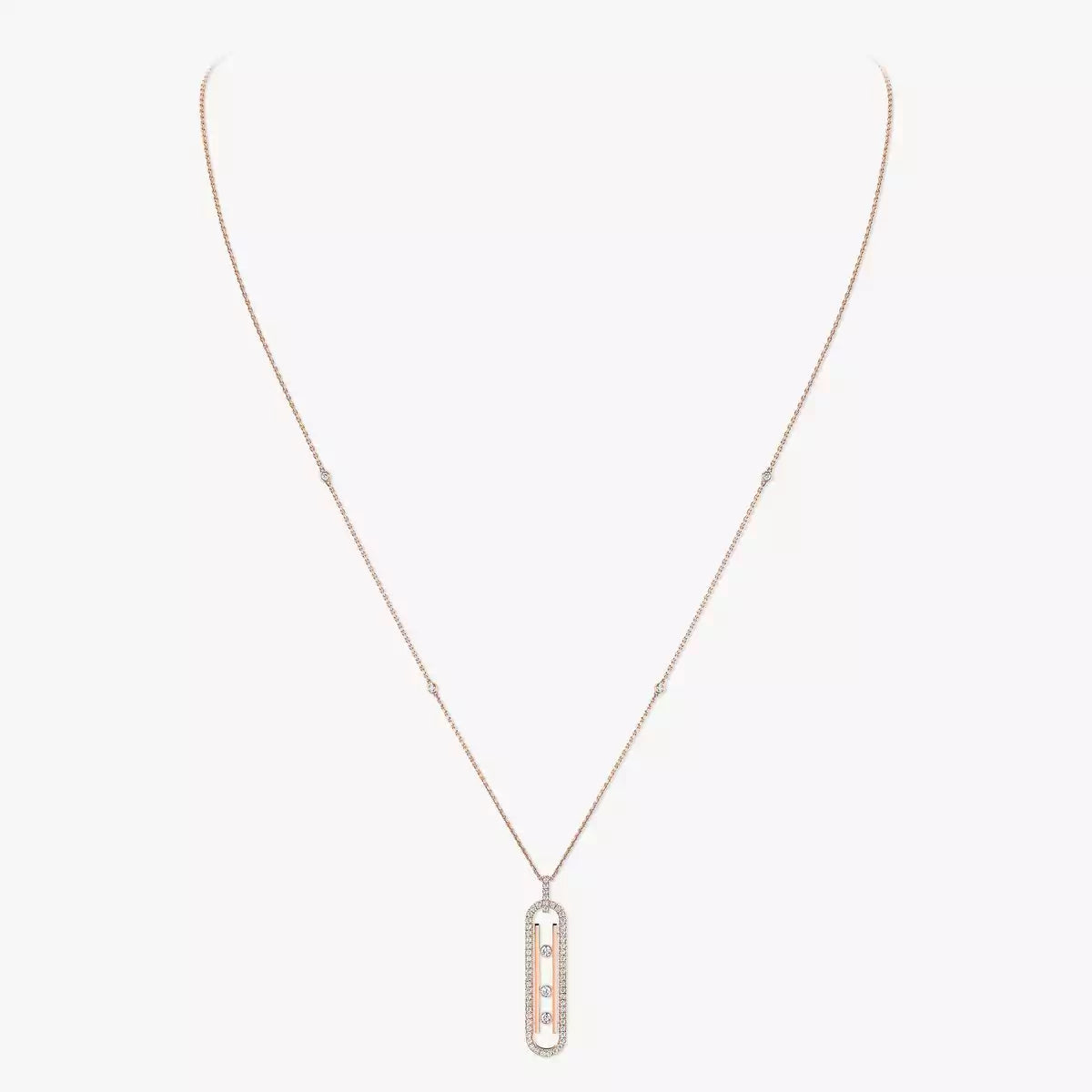 [インペリアル ジュエリー]ダイヤモンドネックレス ムーブ 10TH