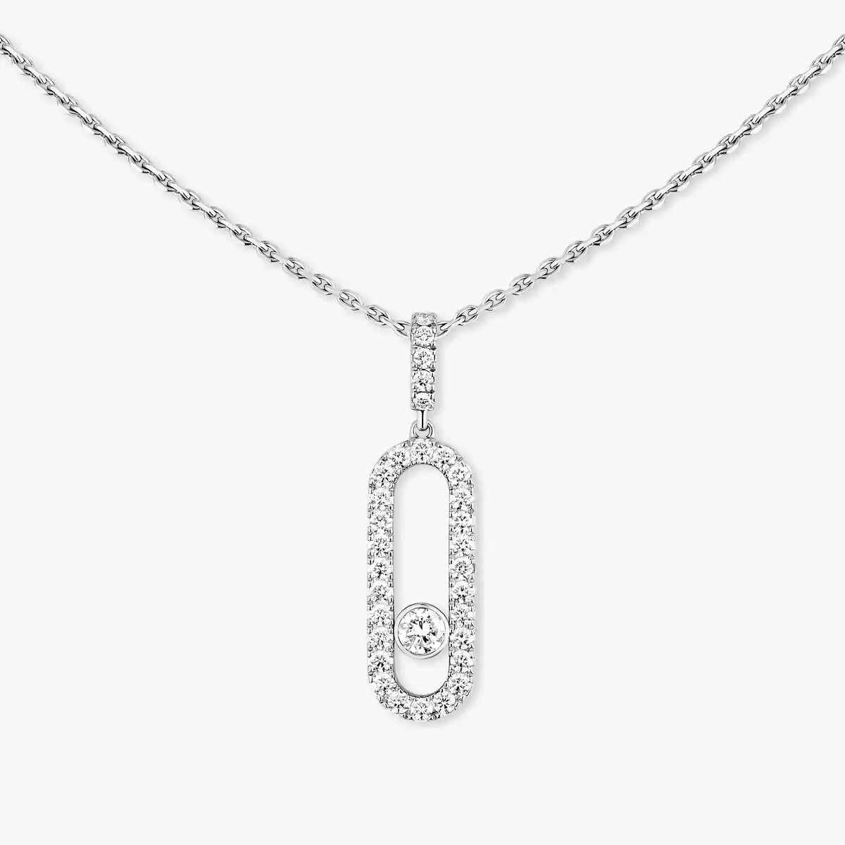 [Imperial Jewelrys]Move Uno Diamond Necklace in Rose Gold