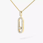 [Imperial Jewelrys]Move Uno Diamond Necklace in Rose Gold