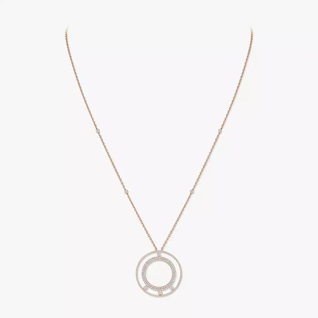 [Imperial Jewelrys]Move Romane Long Pave_-Set Diamond Necklace