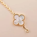 [Lumi]New CLOVER WHITE PEARL MOP 5 MOTIF BRACELET COLLECTION