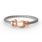 ¡®Lumi¡¯FORCE LARGE HORSESHOE NO DIAMOND BRACELET ROSE GOLD