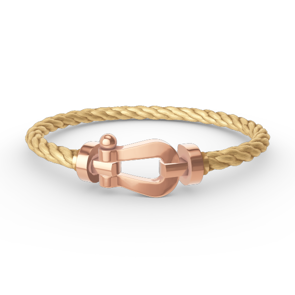 ¡®Lumi¡¯FORCE LARGE HORSESHOE NO DIAMOND BRACELET ROSE GOLD