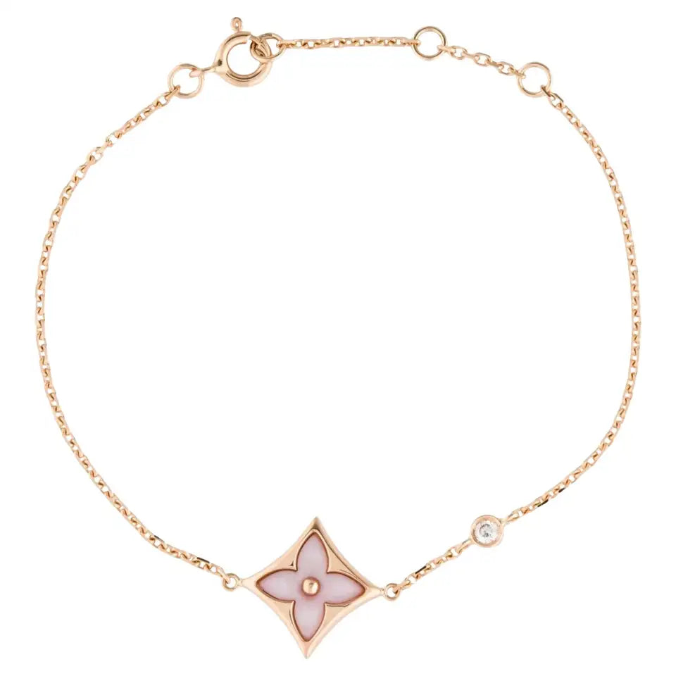 ¡®Lumi¡¯STAR 1 DIAMOND PINK GOLD BRACELET