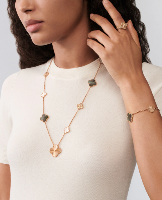 [¡®Lumi¡¯] 25 NEW CLOVER 15 MOTIFS GRAY MOTHER-OF-PEARL