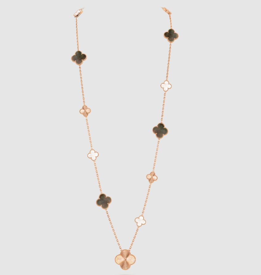 [¡®Lumi¡¯] 25 NEW CLOVER 15 MOTIFS GRAY MOTHER-OF-PEARL