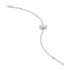 ¡®Lumi¡¯FRIVOLE SILVER FLOWER DIAMOND BRACELET