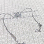 ¡®Lumi¡¯FRIVOLE SILVER FLOWER DIAMOND BRACELET