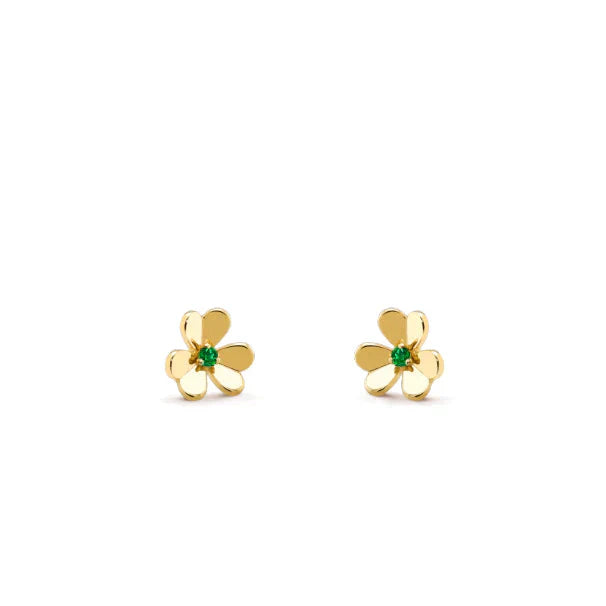 ¡®Lumi¡¯FRIVOLE  FLOWER MALACHITE EARRINGS