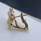 ¡®Lumi¡¯FRIVOLE GOLD FLOWER DIAMOND EARRINGS