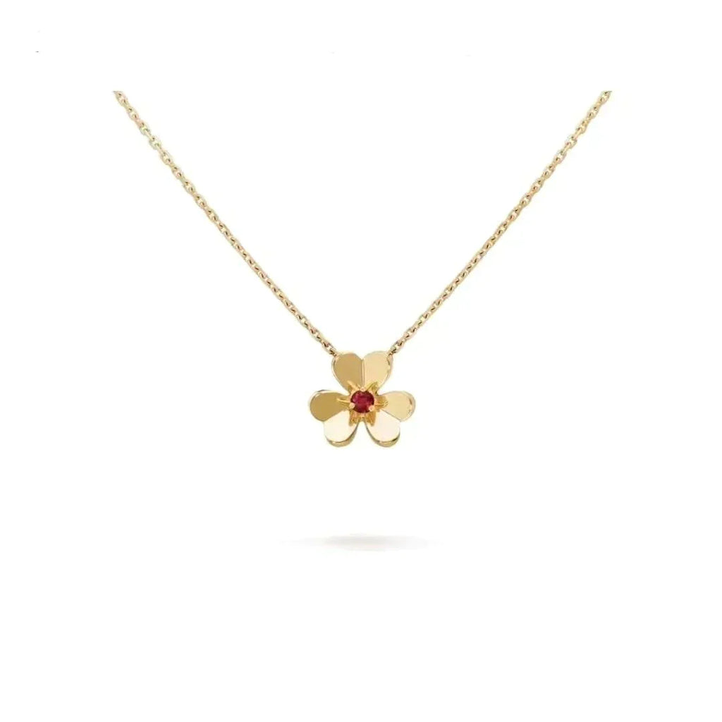 ¡®Lumi¡¯FRIVOLE GOLD FLOWER NECKLACE