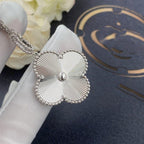 ¡®Lumi¡¯CLOVER 25MM SILVER BIG CLOVER NECKLACE