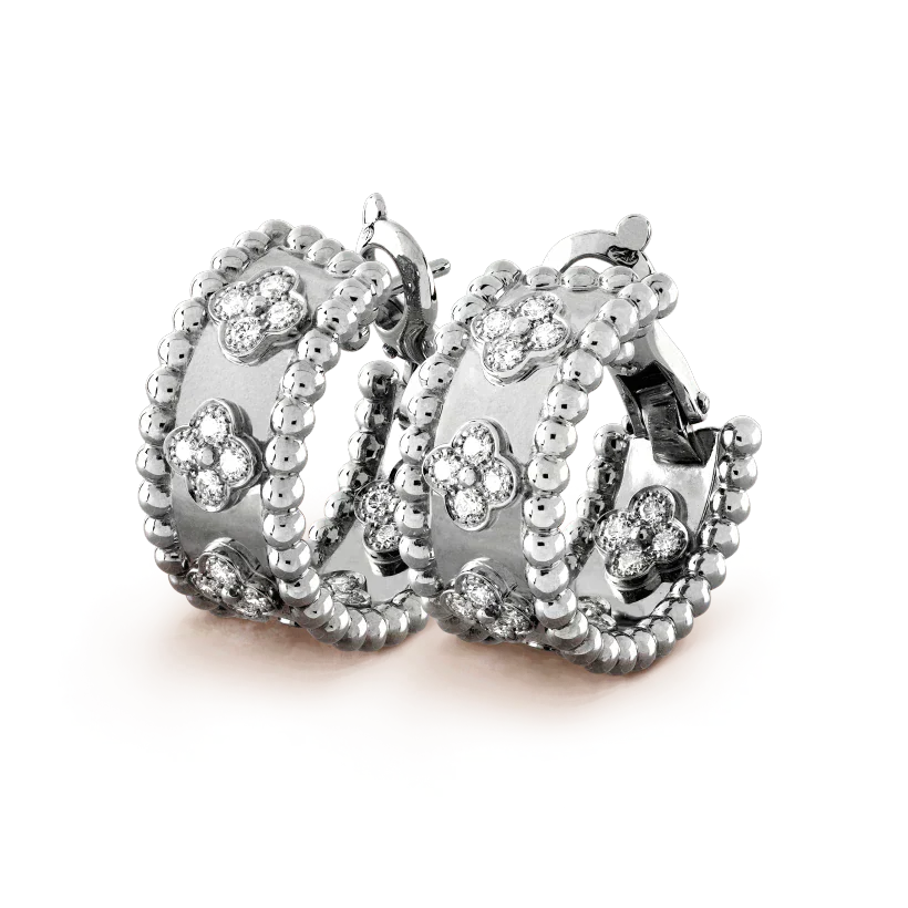 ¡®Lumi¡¯PERLEE DIAMOND EARRINGS