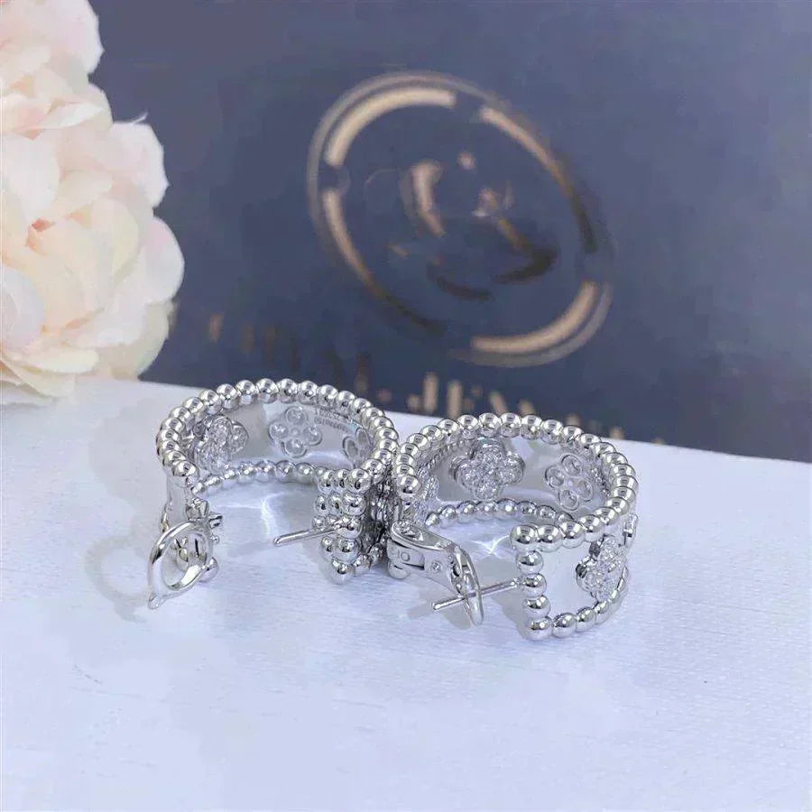 ¡®Lumi¡¯PERLEE DIAMOND EARRINGS