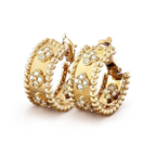 ¡®Lumi¡¯PERLEE DIAMOND EARRINGS