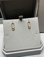 [インペリアル ジュエリー]ムーブウノ スモール 1 ダイヤモンド イヤリング