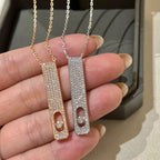 [Imperial Jewelrys]私のファーストダイヤモンドパヴェネックレス