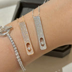 [Imperial Jewelrys]私のファーストダイヤモンドパヴェネックレス