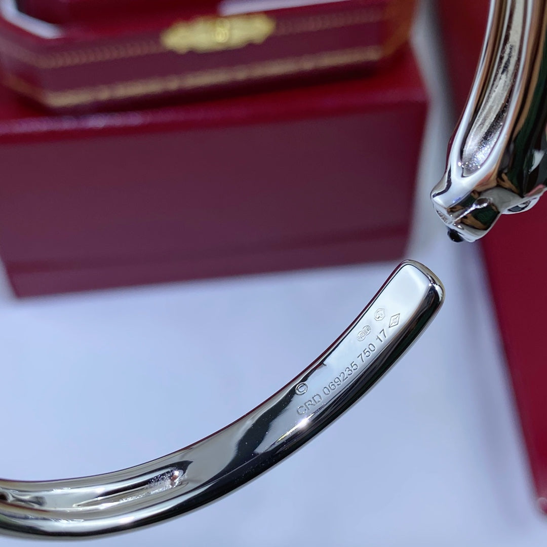 ¡®Lumi¡¯PANTHERE SILVER OPEN BRACELET
