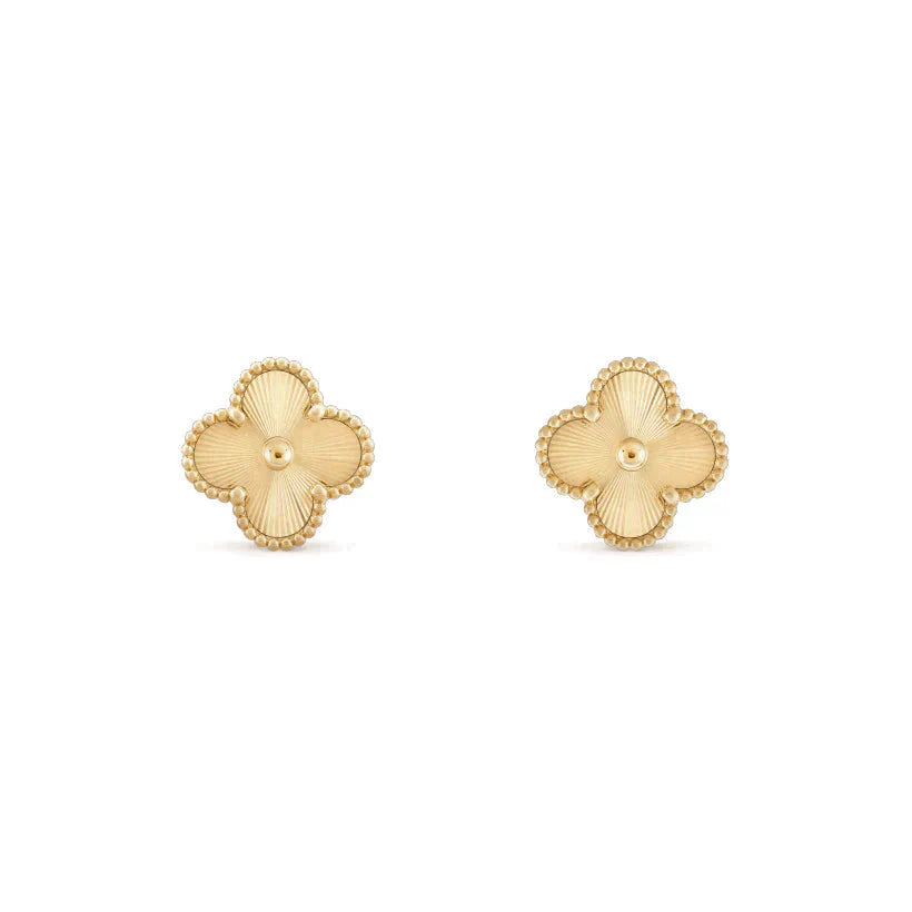 ¡®Lumi¡¯CLOVER MEDIUM 1 MOTIFS LASER EARRINGS