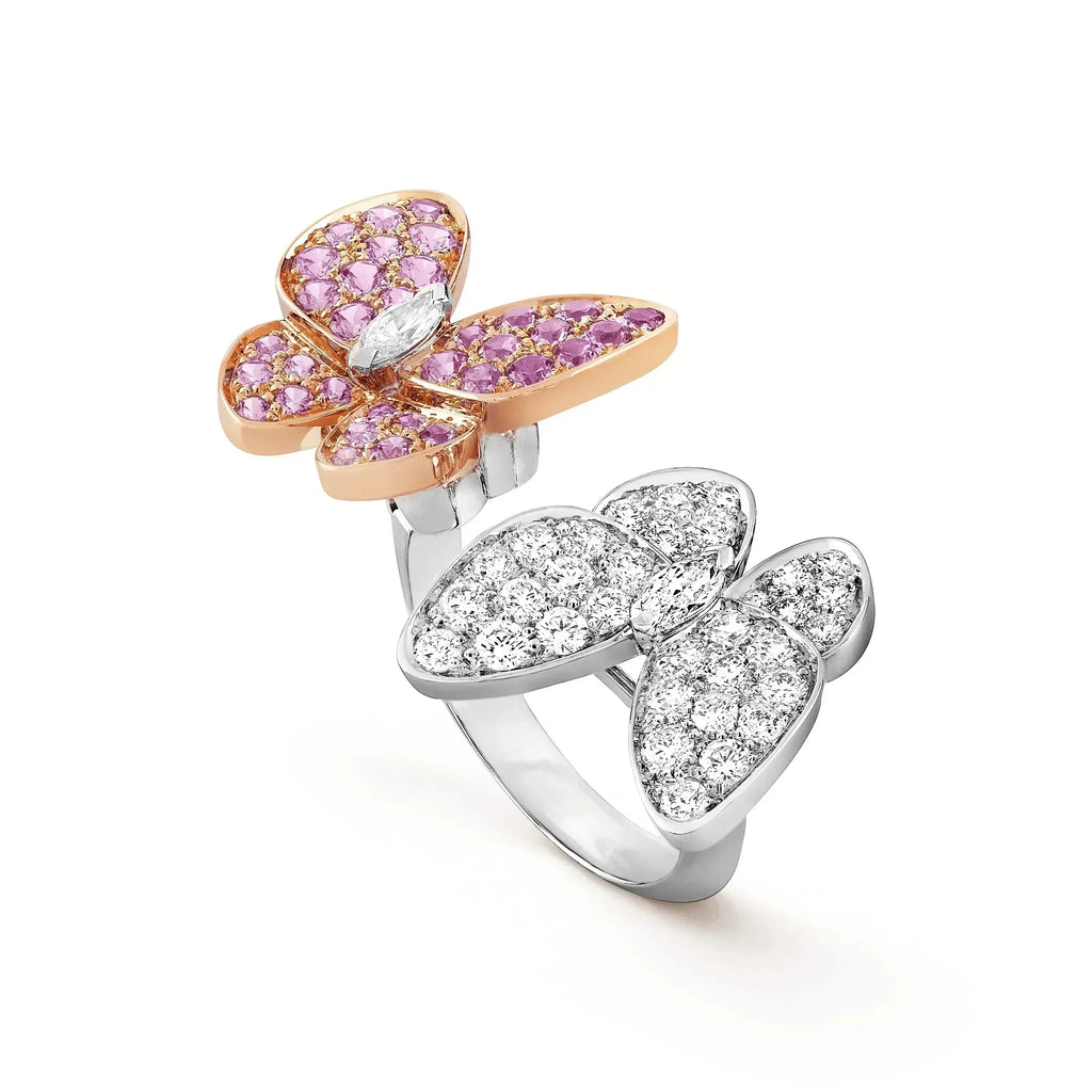 ¡®Lumi¡¯TWIN BUTTERFLY DIAMOND RING