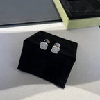 ¡®Lumi¡¯CLOVER MINI DIAMOND STUD EARRINGS